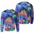 Mushroom Psychedelic Mushroom In Space 3D All Over Printed Shirt, Sweatshirt, Hoodie, Bomber Jacket Size S - 5XL