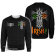 Irish Pride Celtic Cross 3D All Over Printed Shirt, Sweatshirt, Hoodie, Bomber Jacket Size S - 5XL