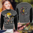 Hippie Elephant Knock On The Door To My Soul And You Will Find An Ageless Hippie 3D All Over Printed Shirt, Sweatshirt, Hoodie, Bomber Jacket Size S - 5XL