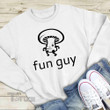 Fun Guy Fungi Graphic Unisex T Shirt, Sweatshirt, Hoodie Size S - 5XL