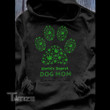 Weed sunflower world's dopest dog mom Graphic Unisex T Shirt, Sweatshirt, Hoodie Size S - 5XL