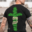 Weed cross holy smoke Graphic Unisex T Shirt, Sweatshirt, Hoodie Size S - 5XL