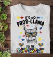 Autism Llama It's No Prob-Llama To Be Different Autism Awareness Graphic Unisex T Shirt, Sweatshirt, Hoodie Size S - 5XL