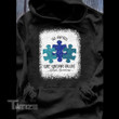 Autism Puzzle In April We Wear Blue Graphic Unisex T Shirt, Sweatshirt, Hoodie Size S - 5XL