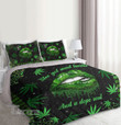 Weed She Got Mad Hustle And A Dope Soul Quilt Bedding Set