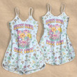 Psychedelic Happy Mushrooms Rompers For Women