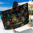 Roll Me A Blunt And Tell Me I'm Pretty All Over Print Beach Sarong