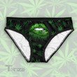Weed Pattern Weed Lips Want A Hit? Women's Briefs
