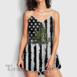 Weed America Flag I'm Blunt Because God Rolled Me That Way Hologram Rompers For Women
