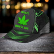 420 Cannabis Marijuana Weed Dad World's Dopest Dad Classic Cap