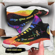 LGBT you'll never walk alone custom name 13 Sneakers XIII Shoes