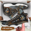 Native weed pattern custom 13 Sneakers XIII Shoes