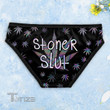 Stoner Slut Weed Leaf Hologram Women's Briefs