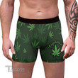 Weed Green Leaf Vegetarian Men's Boxer Briefs