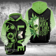 Weed I'm A Simple Man I Like Doobies And Boobies 3D All Over Printed Shirt, Sweatshirt, Hoodie, Bomber Jacket Size S - 5XL