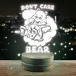 Weed dont care bear Custom Shape Led Light