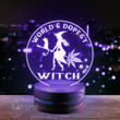 Weed world's dopest witch Custom Shape Led Light