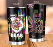Weed Leaf Don't Care Bare God Roll Me That Way 20Oz, 30Oz Stainless Steel Tumbler