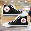 Weed High Life Four Twenty Unisex High Top Canvas Shoes