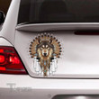 Wolf native pattern Decal