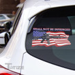 Shall not be infringed gun Decal