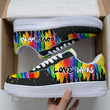 LGBT color love wins Sneakers