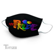 LGBT pride rainbow color Face Mask PM 2.5 3pcs