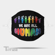 We Are Human Lgbt - Gifts Lgbt Pride Day Face Mask PM 2.5 3pcs