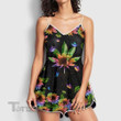 Weed sunflower colorful Rompers For Women
