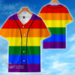 LGBT Pride Rainbow Baseball Shirt