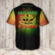 Weed vibes husband daddy protector stoner Baseball Shirt