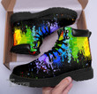LGBT rainbow water color All Season Boots