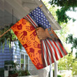 American native hand flag Garden Flag, House Flag