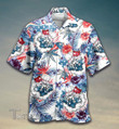 Weed USA Independence Day All Over Printed Hawaiian Shirt Size S - 5XL