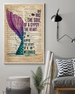 Mermaid Tail She Has The Soul Of A Gypsy The Heart Of A Hippie The Spirit Of A Mermaid Wall Art Print Poster