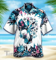Weed Skull Smell Like Weed All Over Printed Hawaiian Shirt Size S - 5XL