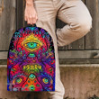 Psychedelic Pattern Premium Fashion Backpack