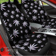 Weed leaf hologram pattern Car seat cover