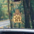 Bear get in sit down shut up hang on Car Ornament