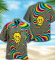 LSD Psychedelic All Over Printed Hawaiian Shirt Size S - 5XL