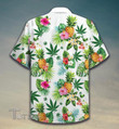 Weed Leaf Tropical Pattern Hawaiian Shirt