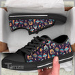 Mushroom Psychedelic Low Top Canvas Shoes