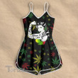 Weed Leaf Stoner Girl Rompers For Women
