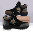 Weed Leaf Skull Native Pattern Mountain Boots