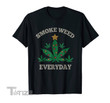 Smoke Weed Everyday Christmas Weed Graphic Unisex T Shirt, Sweatshirt, Hoodie Size S - 5XL