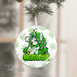 Weed Unicorn Weedicorn Wooden/Acrylic Ornament
