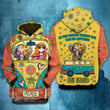 Hippie vans elephant be kind 3D All Over Printed Shirt, Sweatshirt, Hoodie, Bomber Jacket Size S - 5XL