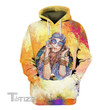 Hippie Girl Bohemian Girl 3D All Over Printed Shirt, Sweatshirt, Hoodie, Bomber Jacket Size S - 5XL