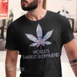 World's Dopest Boyfriend Graphic Unisex T Shirt, Sweatshirt, Hoodie Size S - 5XL