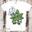 Weed Cartoon Drawing Marijuana Art Funny Super Cool Graphic Unisex T Shirt, Sweatshirt, Hoodie Size S - 5XL